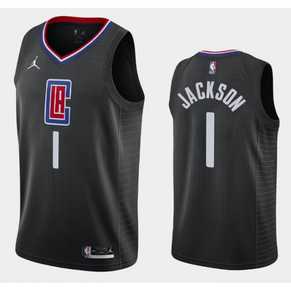 Los Angeles Clippers Trikot Reggie Jackson 1 2020-2021 Jordan Brand Statement Edition Swingman - Herren